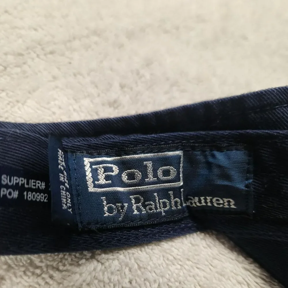 Polo-ralph-lauren Men's Navy and Yellow Visor